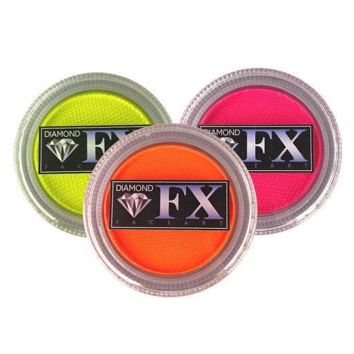 Diamond FX Face Paint Bundle | Choose 3 or More Neon 30gr Cakes and Save