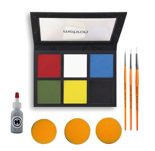 Jest Paint's SUPER SAVER Deal Bundle - Professional EDGE Face Painting Starter Set for Parents and Kids