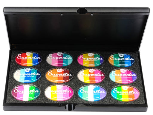 FACE PAINT Boîte de 10 sticks de maquillage couleurs assorties