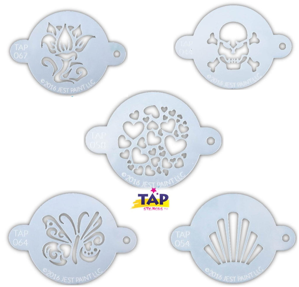 TAP Face Painting Stencils — Jest Paint Face Paint Store