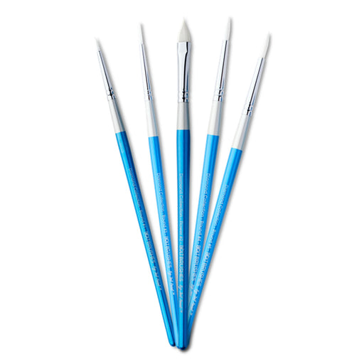 Bolt Brushes by Jest Paint | Diamond Collection Set of 5 Brushes