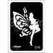 Glimmer Body Art |  Triple Layer Glitter Tattoo Stencils - 5 Pack - Dancing Fairy - #16