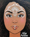 MILENA STENCILS | Face Painting Stencil -  (Tribal Seashell)  P11