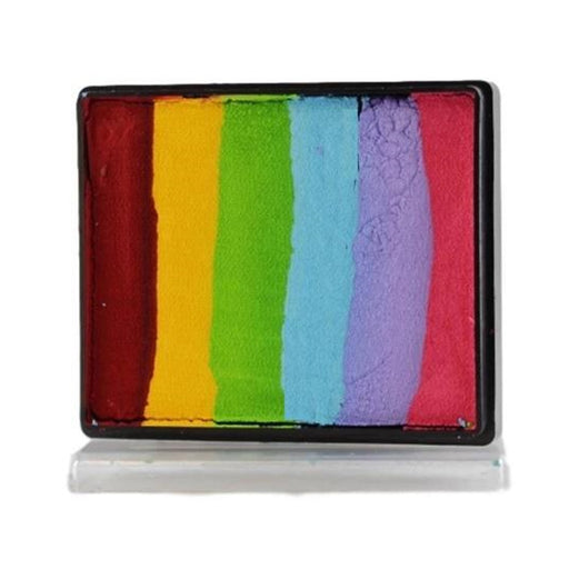 Kryvaline Face Paint Split Cake (Regular Line) - Fairy Rainbow 50gr