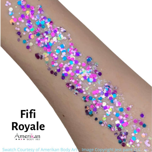 Pixie Paint Face Paint Glitter Gel  - Fifi Royale -  Small 1oz