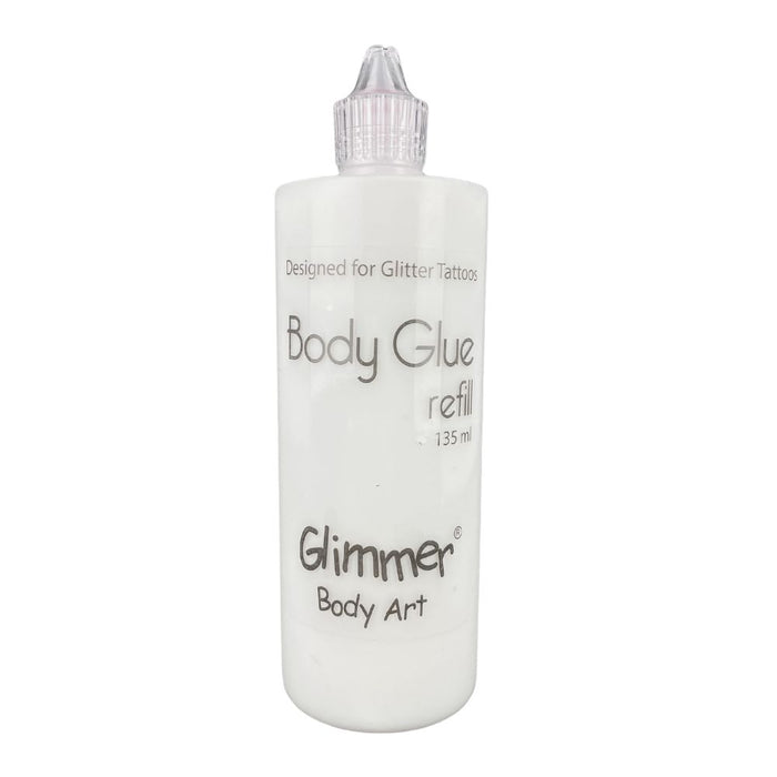 Temporary Tattoo Glue - Yomagine 8ml Glitter Glue Brush Bottle