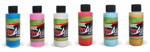ProAiir Alcohol Based INK Airbrush Body Paint Bundle | - Choose 3 or More INK Bottles and Save