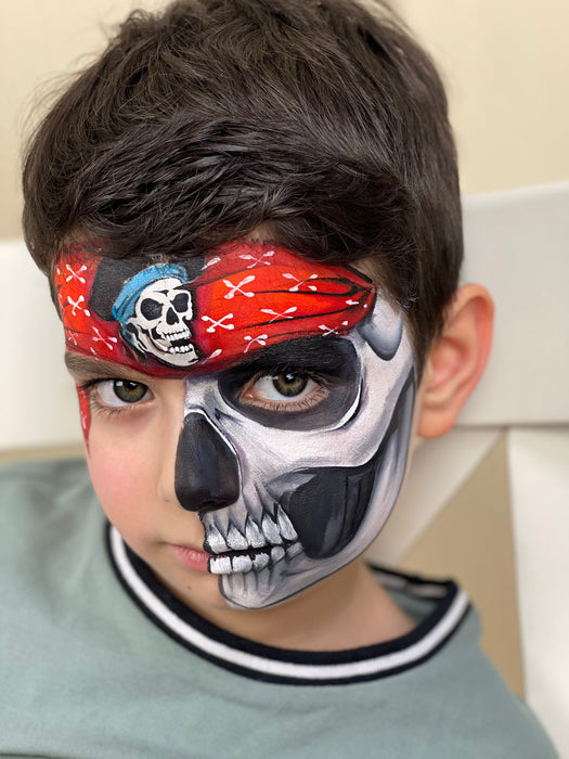 pirate face painting