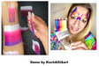 Global Colours | Face Painting Brush - Springback Brush -   6.5 cm / 2.5"  FLAT PADDLE