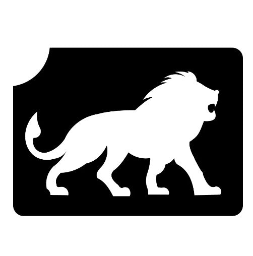 Tattoo styled lion head Royalty Free Vector Image