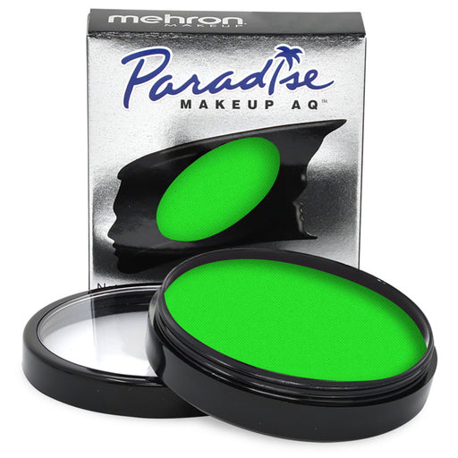 Paradise FX Paint By Mehron |  NEON UV GLOW - (Green) MARTIAN  40gr (Non-Cosmetic Special FX)