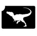 Art Factory | Glitter Tattoo Stencil - (137) Raptor Dinosaur - 5 Pack - #180