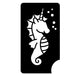 Art Factory | Glitter Tattoo Stencil - (219) Seahorse Unicorn - 5 Pack - #11