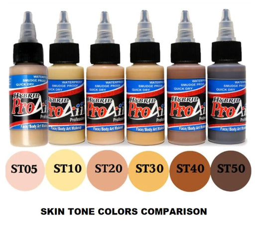 ProAiir Alcohol-Based Hybrid Airbrush Body Paint 1 oz - Skin Tone 50