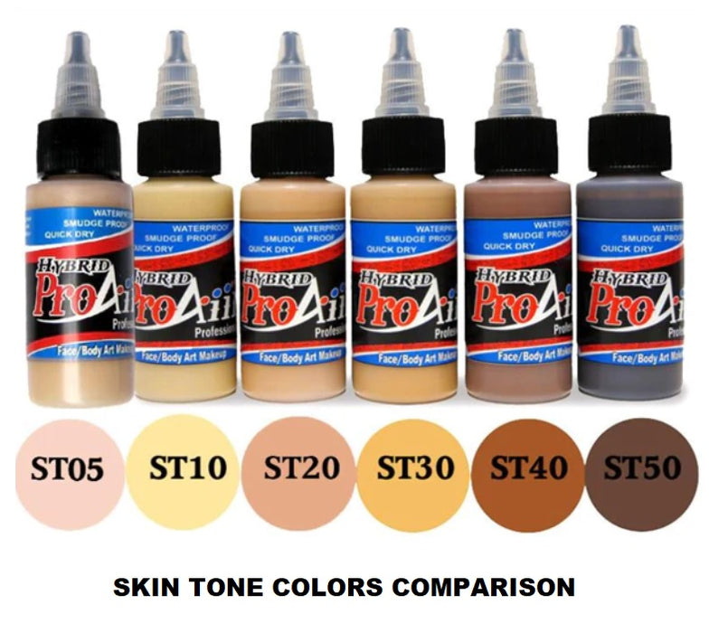 ProAiir Alcohol-Based Hybrid Airbrush Body Paint 1 oz - Skin Tone 40