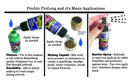 ProAiir | Waterproof HYBRID Makeup Thinner - 1 oz - Size will Discontinue Soon