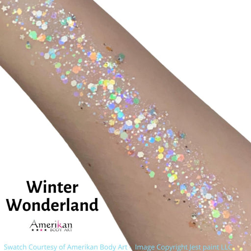 Pixie Paint Face Paint Glitter Gel  - Winter Wonderland -  Small 1oz